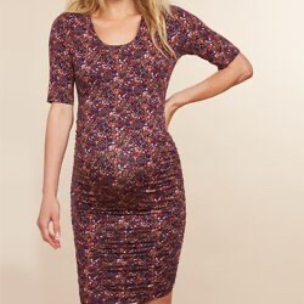 Floral Maternity Dress
